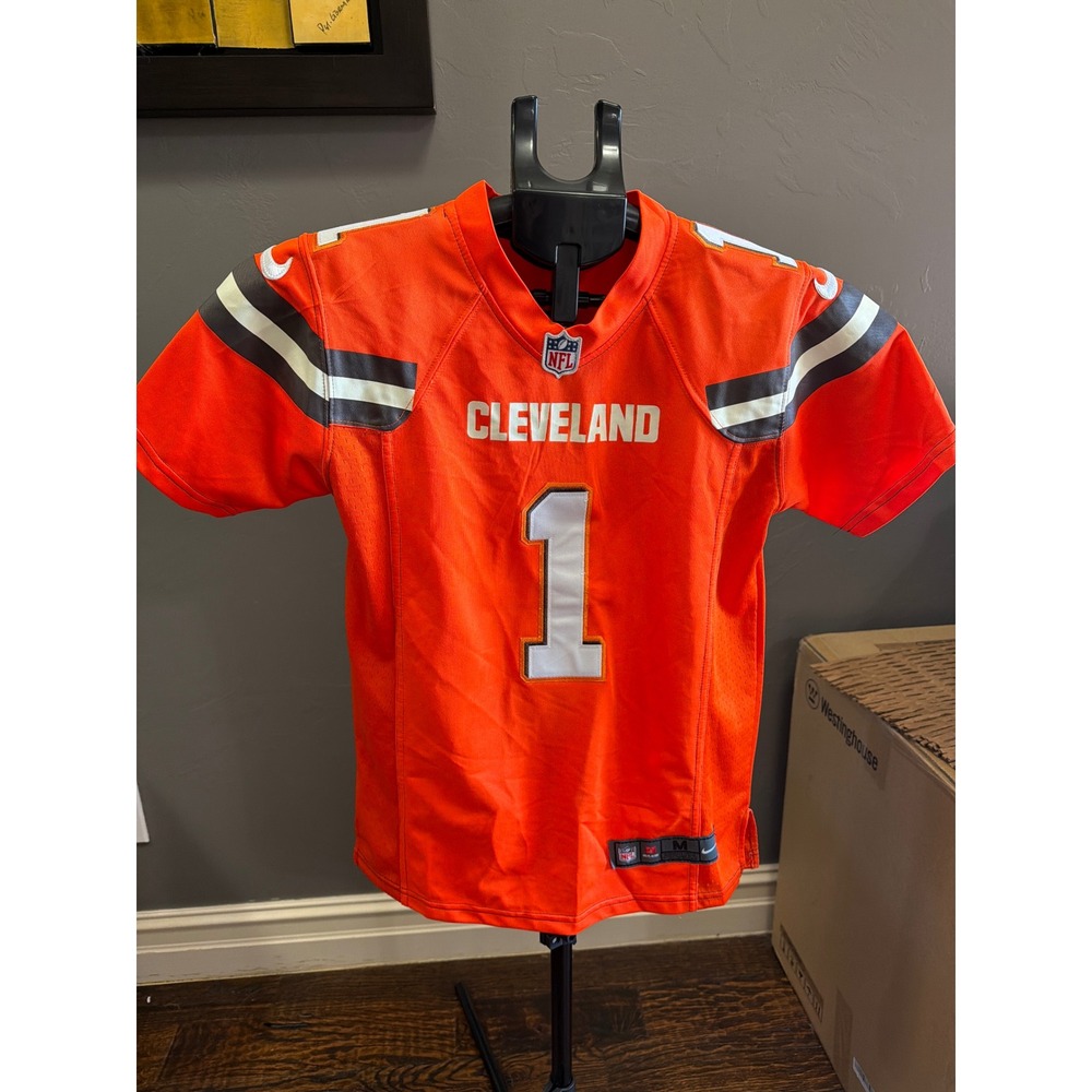 Nike Cleveland Browns Corey Coleman 1 Youth Medium Orange NFL Football Jersey